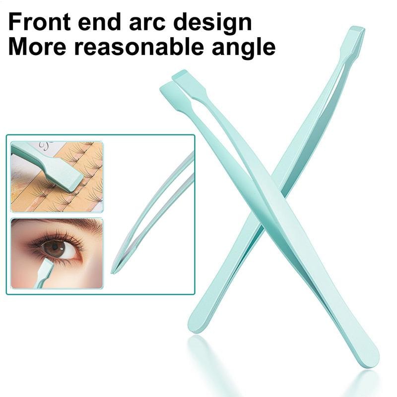 Precision Lash Applicator Tweezers For Cluster Lashes And False Eyelash Extensions 2