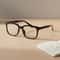 Campus Clear Vision Unisex Glasses with Transparent Black Frame