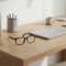 Campus Clear Vision Unisex Glasses with Transparent Black Frame
