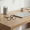 Campus Clear Vision Unisex Glasses with Transparent Black Frame