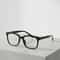 Campus Clear Vision Unisex Glasses with Transparent Black Frame