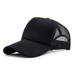 urban breeze adjustable mesh baseball cap for men & women casual streetwear trucker hat