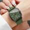 LunaFlex Square Quartz Watch With Silicone Strap For Women Students 3