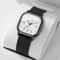 LunaFlex Square Quartz Watch With Silicone Strap For Women Students 5