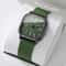 LunaFlex Square Quartz Watch With Silicone Strap For Women Students 6