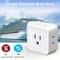 Way Outlet Extender Plug For Travel Dorm Home Space Saving Power Splitter 3
