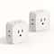 Way Outlet Extender Plug For Travel Dorm Home Space Saving Power Splitter 7
