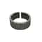 Tang Grass Gothic Open Ring for Men and Women Vintage Silver Punk Statement Jewelry