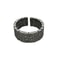 Tang Grass Gothic Open Ring for Men and Women Vintage Silver Punk Statement Jewelry