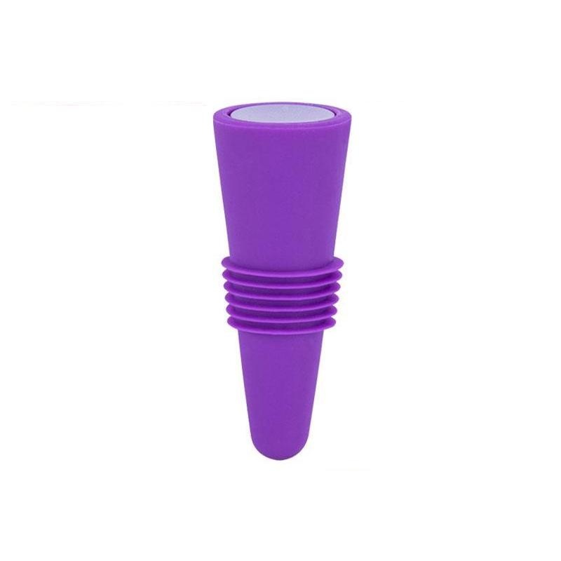 FreshSeal Silicone Wine Bottle Stopper Leak Proof Champagne & Beverage Saver Cap
