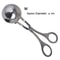 Stainless Steel Meatball Maker Scoop for Perfect Meatballs and Rice Balls
