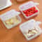 FreshKeep Cheese Slice Storage Container with Flip Lid for Fridge Organization