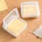FreshKeep Cheese Slice Storage Container with Flip Lid for Fridge Organization