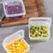 FreshKeep Cheese Slice Storage Container with Flip Lid for Fridge Organization