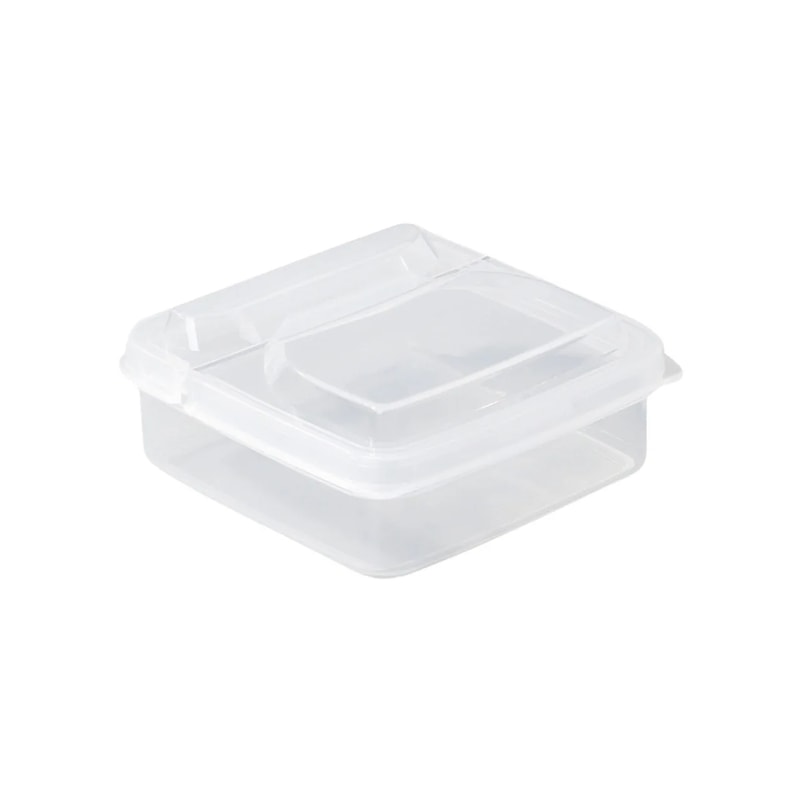 FreshKeep Cheese Slice Storage Container with Flip Lid for Fridge Organization