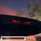 Devil Eyes Tail Light Sticker for Cars Monster Brake Light Decal with Carbon Fiber Night Projection