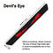 Devil Eyes Tail Light Sticker for Cars Monster Brake Light Decal with Carbon Fiber Night Projection