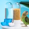 Smart Hanging Bird Feeder Water Dispenser For Parrots Finches And Small Cage Pets 0