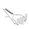SmoothMash Stainless Steel Potato Masher For Vegetables Fruits Baby Food 4