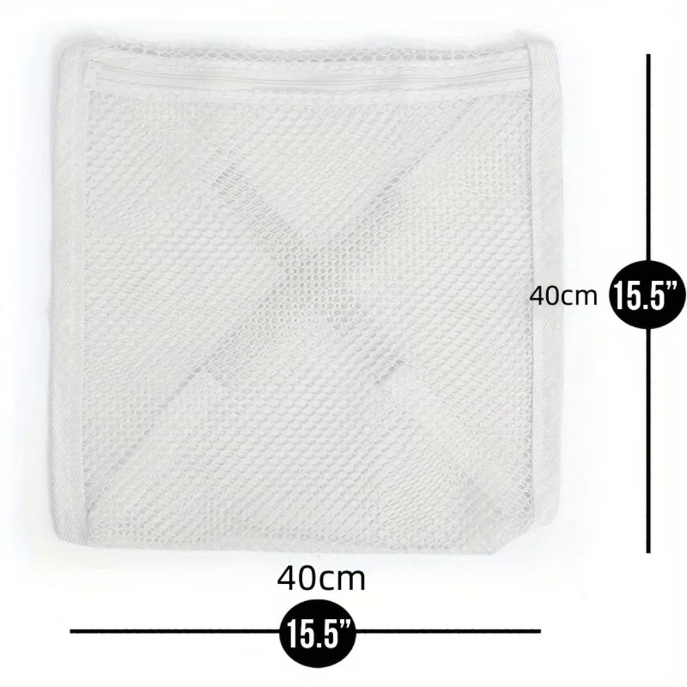 SneakerSafe Shoe Dryer Bag with Elastic Straps for Laundry and Fast Airflow Drying