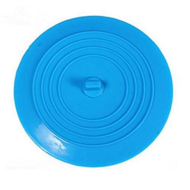 Large Silicone Drain Hair Catcher Leakproof Tub Stopper Cover 9