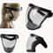 ClearGuard Full Face Safety Shield Mask Reusable Face Shield With Adjustable Fit Heat Resistance 2