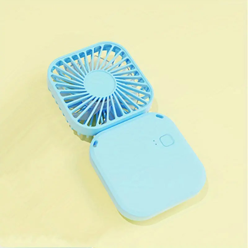 Portable Foldable USB Rechargeable Neck Fan Hands Free Mini Cooling Fan 4