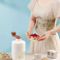 FrostFlow Manual Shaved Ice Machine Portable Ice Crusher Snow Cone Maker 3