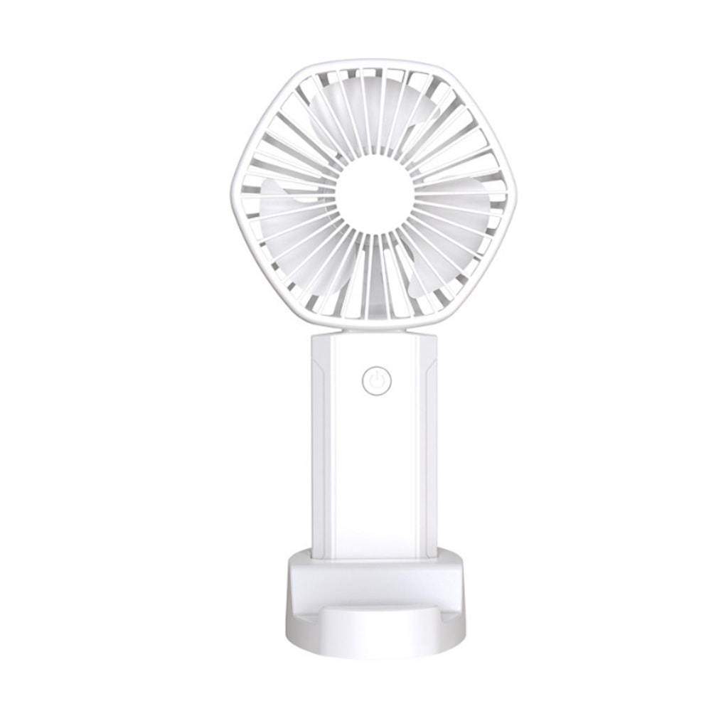 Compact USB Rechargeable Handheld Fan Speed Portable Handheld Fan For Travel Home Cooling 4