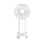 Compact USB Rechargeable Handheld Fan Speed Portable Handheld Fan For Travel Home Cooling 4