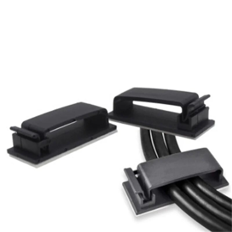 Ultra Secure Cable Fixing & Wire Organizer Clips Durable Cable Management Clip Set