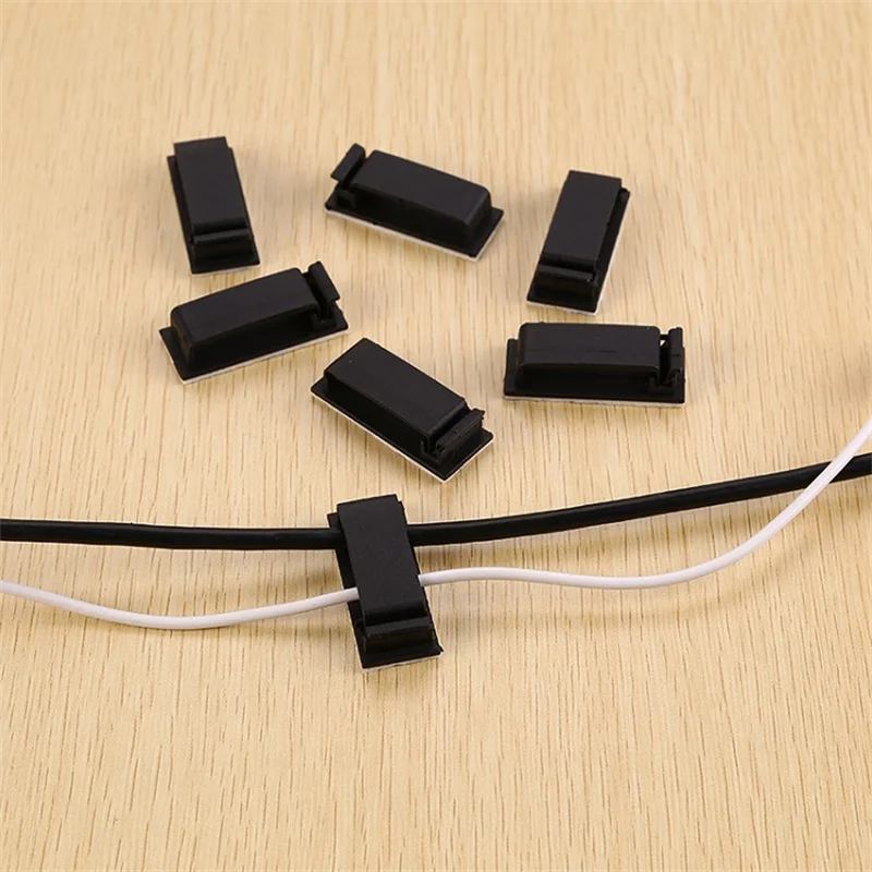 Ultra Secure Cable Fixing & Wire Organizer Clips Durable Cable Management Clip Set