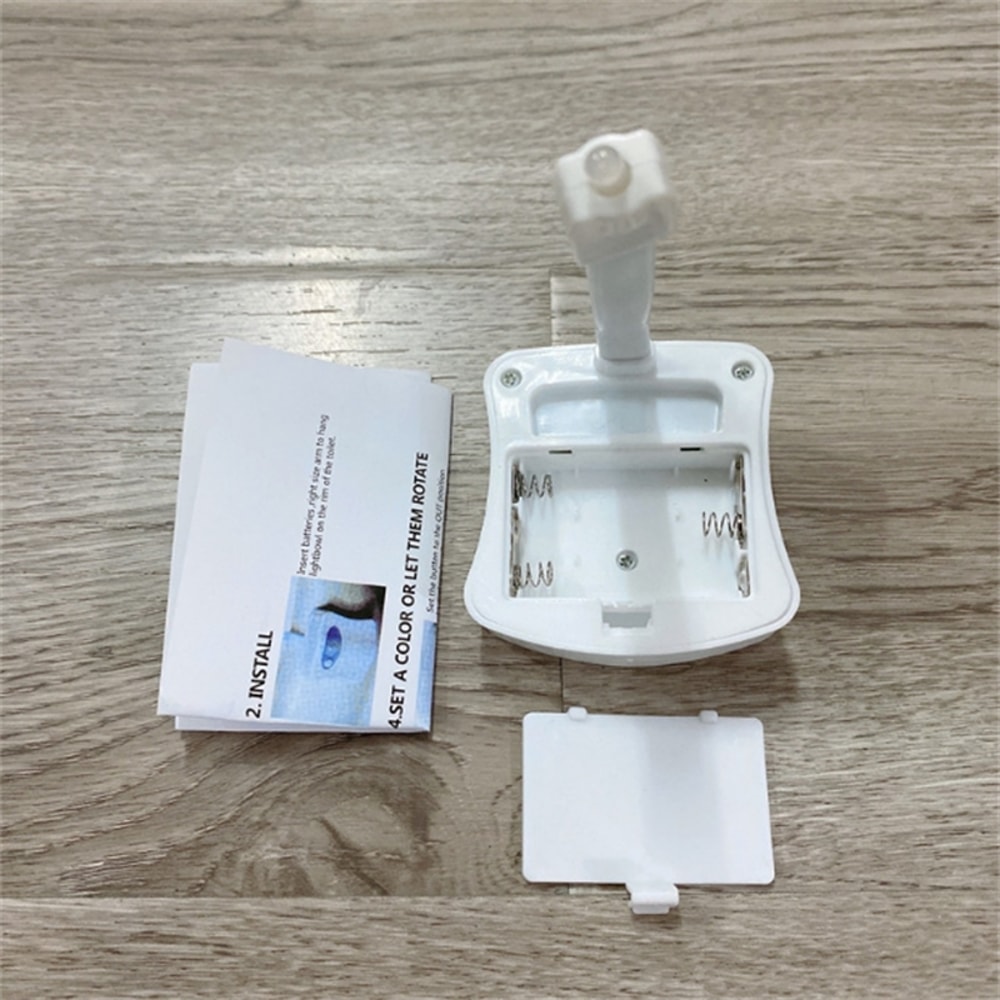 Smart LED Motion Sensor Toilet Night Light With Color Changing Bowl Glow 5