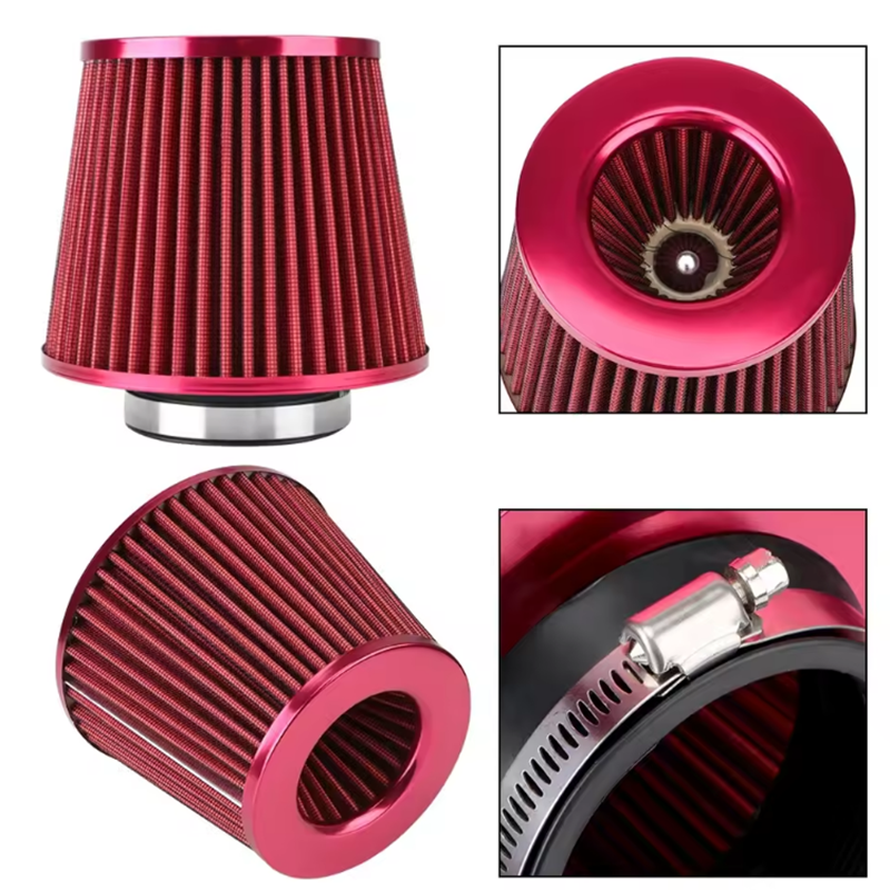 Universal High Flow Mushroom Head Air Filter Engine Performance Upgrade 1