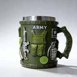 military tactical beer & coffee mug premium army gift mug for soldiers & hunters
