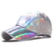 Premium Shiny Patent Leather Cap Unisex Streetwear Duckbill Cap Baseball Hat 4