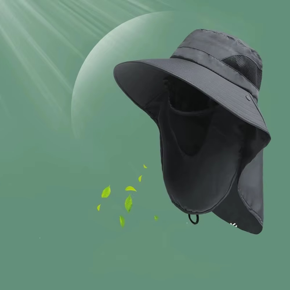 TrailGuard UV Protection Fishing & Hiking Hat with Neck Flap