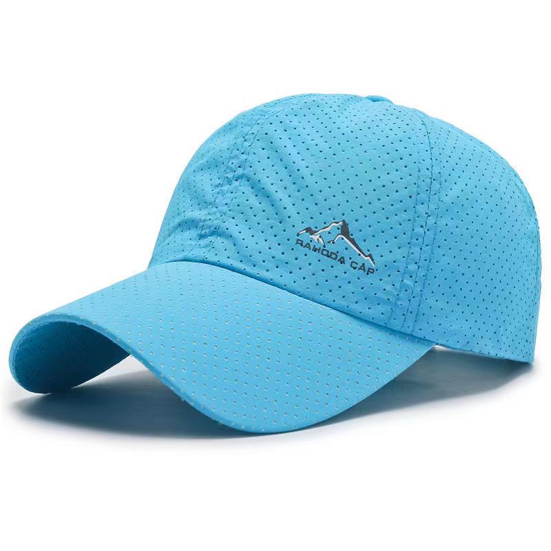 Lightweight Breathable Mesh Baseball Cap Ventilated Summer Hat With Sun Protection 12