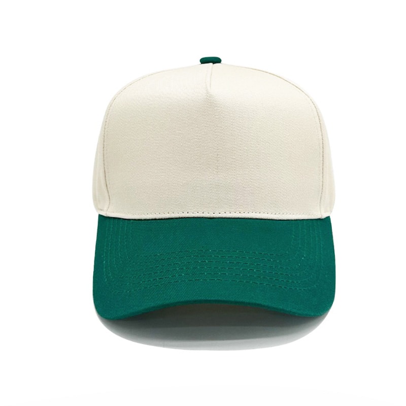 Retro Color Block Baseball Cap For Men Women Breathable Baseball Cap With Sun Protection 4