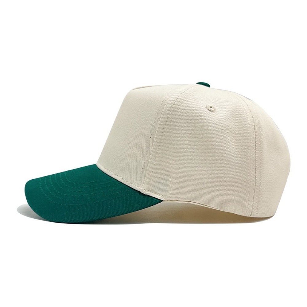 Retro Color Block Baseball Cap For Men Women Breathable Baseball Cap With Sun Protection 3