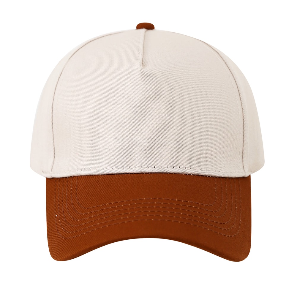 Retro Color Block Baseball Cap for Men & Women Breathable Baseball Cap with Sun Protection