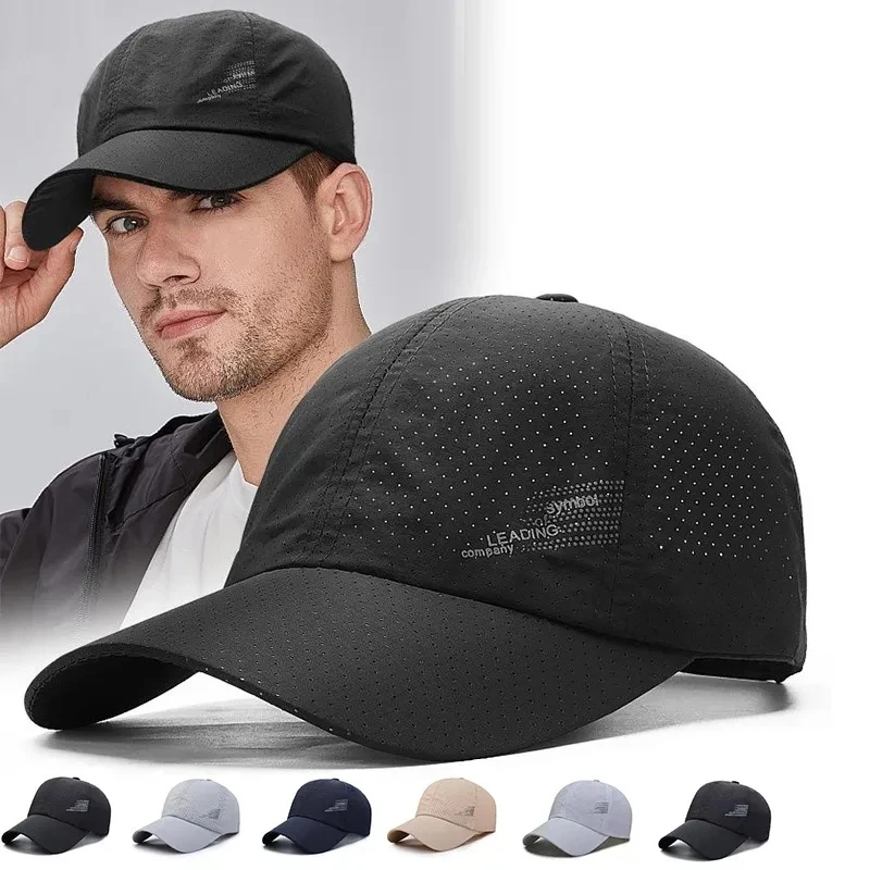 Premium Adjustable Outdoor Sports Cap Quick Drying Sun Hat For Golf Fishing Everyday Play 0
