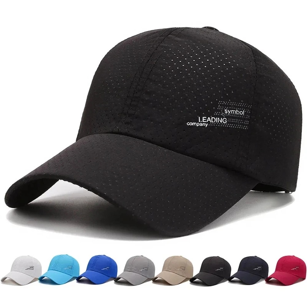Premium Adjustable Outdoor Sports Cap Quick Drying Sun Hat For Golf Fishing Everyday Play 1