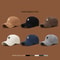 Corduroy Baseball Cap With Embroidered R Stylish Adjustable Casual Hat 1
