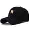 Corduroy Baseball Cap With Embroidered R Stylish Adjustable Casual Hat 5