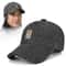 Classic Warm Cotton Dad Baseball Cap For Men Windproof Winter Sun Hat 0