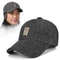 Classic Warm Cotton Dad Baseball Cap For Men Windproof Winter Sun Hat 0