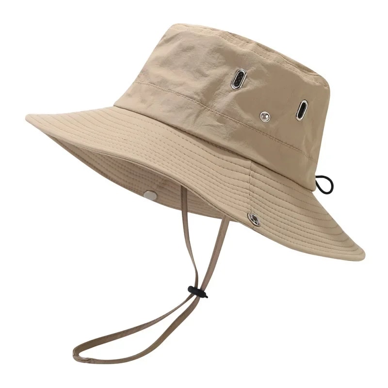 TrailGuard Waterproof Wide Brim Sun Hat UV Protection Safari Fishing & Hiking Bucket Hat