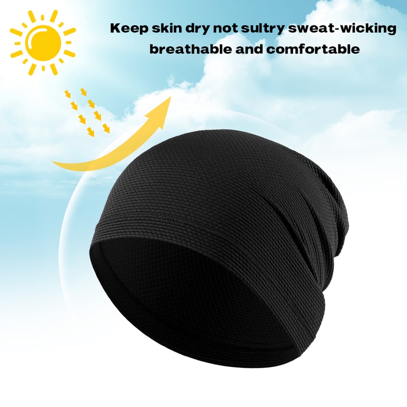 Breathable Summer Cycling Running Cooling Cap For Men Women 4