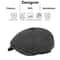 Vintage Herringbone Newsboy Cap for Men Classic British Flat Cap